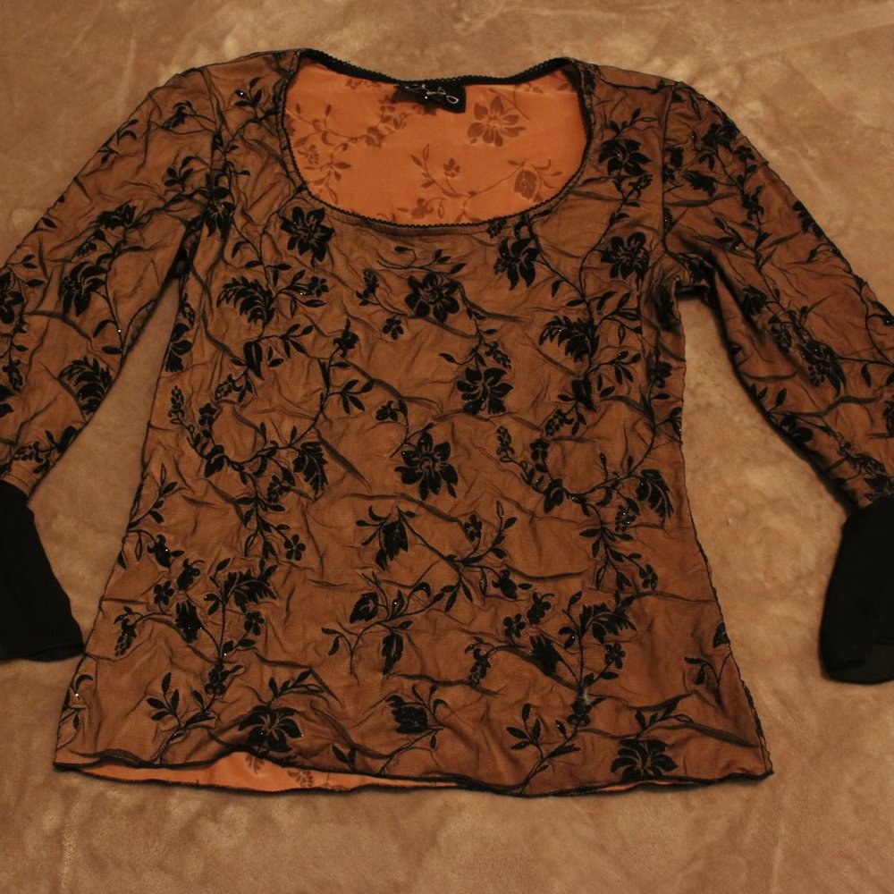 ALGO Women's Size Small Blouse